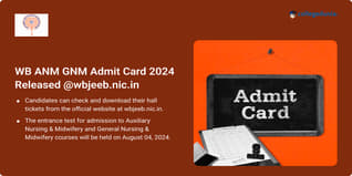 WB ANM GNM Admit Card 2024 Out @wbjeeb.nic.in, Exam on August 4; Get Download Link Here